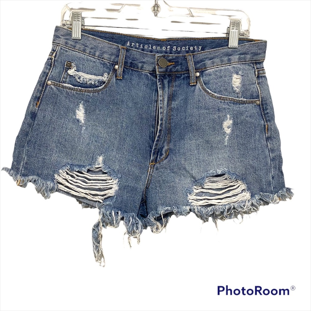 Articles Of Society Womens Jean Shorts